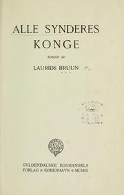 Cover of: Alle Synderes Konge