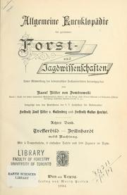 Cover of: Allgemeine Encyklopädie der gesammten Forst- und Jagdwissenschaften by Dombrowski, Raoul, Ritter von
