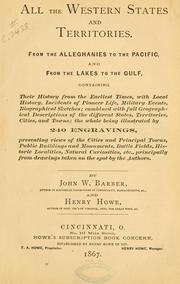 Cover of: All the western states and territories