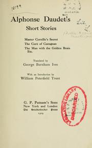 Cover of: Alphonse Daudet's short stories