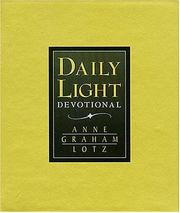 Cover of: Daily Light Devotional by Anne Graham Lotz