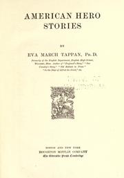 Cover of: American hero stories by Eva March Tappan