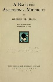 A balloon ascension at midnight by George Eli Hall