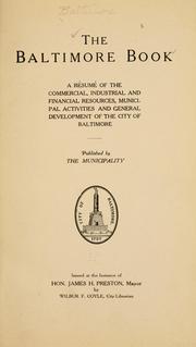 Cover of: The Baltimore book by Baltimore