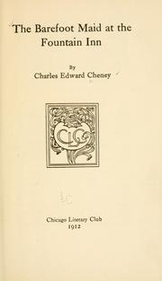 Cover of: barefoot maid at the Fountain inn | Charles Edward Cheney
