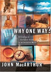Cover of: Why One Way?
