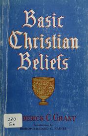 Cover of: Basic Christian beliefs.