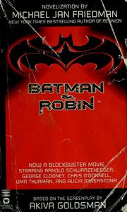 Batman & Robin by Michael Jan Friedman