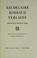 Cover of: Baudelaire, Rimbaud, Verlaine
