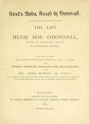 Cover of: Bea£±a Aoa Ruai Ui Do£naill = by Lughaidh O'Clery