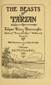 Cover of: The beasts of Tarzan | Edgar Rice Burroughs