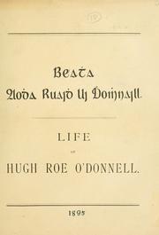 Cover of: Beatha Aodha Ruaidh Ui Dhomhnaill = by Lughaidh O'Clery
