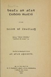 Cover of: Beatha an athar Tiobóid Maitiú