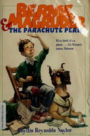 Cover of: Bernie Magruder & the parachute peril by Jean Little