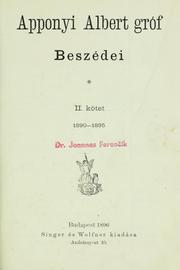Cover of: Beszédei