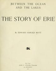 Cover of: Between the ocean and the lakes: the story of Erie