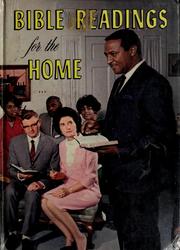 Cover of: Bible readings for the home