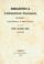 Cover of: Biblioteca femminile italiana, raccolta, posseduta e descritta dal conte Pietro Leopoldo Ferri padovano.