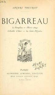 Cover of: Bigarreau by André Theuriet, André Theuriet