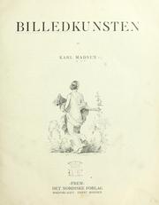 Cover of: Billedkunsten
