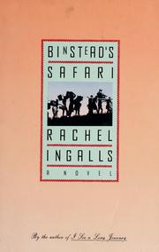 Cover of: Binstead's safari by Rachel Ingalls