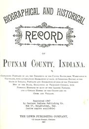 Cover of: Biographical and historical record of Putnam County, Indiana ... by 