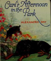 Cover of: Carl's afternoon in the park by Alexandra Day