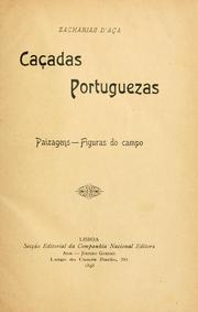 Caçadas portuguezas by Francisco Zacharias Aça