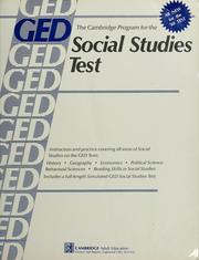 Cover of: The Cambridge program for the social studies test by executive editor, Jerry Long.