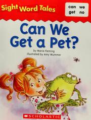 Cover of: Can we get a pet? by Maria Fleming