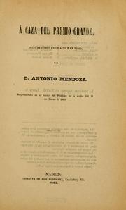 Cover of: A caza del premio grande: juguete cómico en un acto y en verso