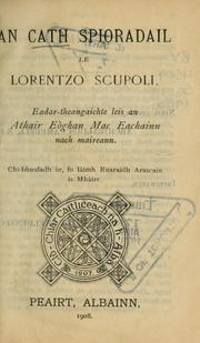 Cover of: An cath spioradail
