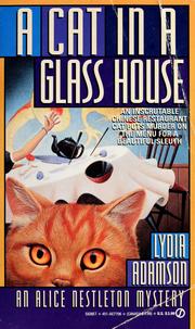 Cover of: A cat in a glass house: an Alice Nestleton mystery