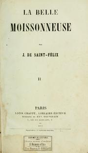 Cover of: La belle moissonneuse