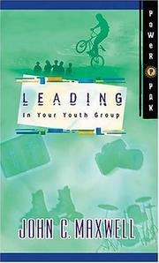 Cover of: Leading in your youth group