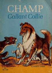 Cover of: Champ, gallant collie by Patricia Lauber