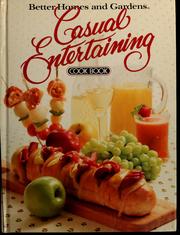 Cover of: Casual entertaining cook book