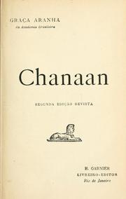 Cover of: Chanaan. by Graça Aranha