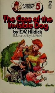Cover of: The case of the invisible dog: a McGurk mystery