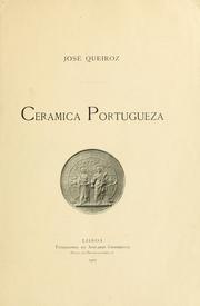 Cover of: Ceramica portugueza.