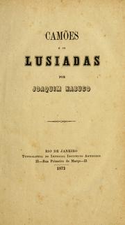 Cover of: Camões e Os Lusiadas by Joaquim Nabuco