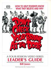 Cover of: Don't Check Your Brains At the Door