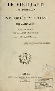 Cover of: Le vieillard des tombeaux by Sir Walter Scott