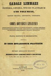Caroli Linnaei Systema, genera, species plantarum uno volumine by Carl Linnaeus
