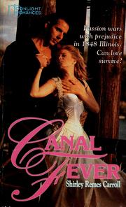 Cover of: Canal fever by Shirley Remes Carroll