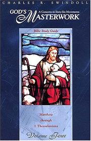 Cover of: God's Masterwork by Charles R. Swindoll