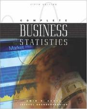 Cover of: Complete Business Statistics W/ Student CD and PowerWeb