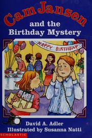 Cover of: Cam Jansen and the birthday mystery by David A. Adler