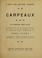 Cover of: Carpeaux