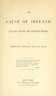 Cover of: cause of Ireland pleaded before the civilized world.